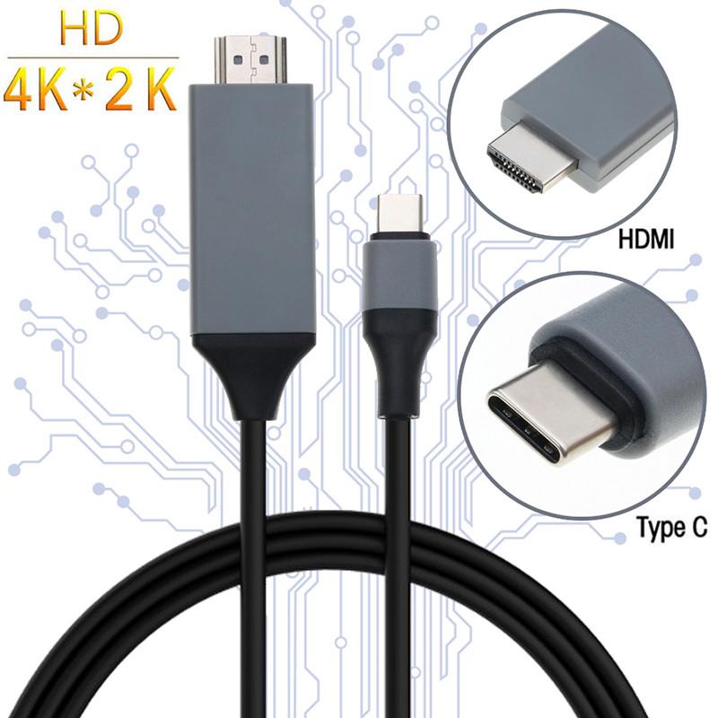 สายเคเบิ้ลสายเคเบิ้ล Usb C To Hdmi Usb 3 . 1 Type - C To Hdmi