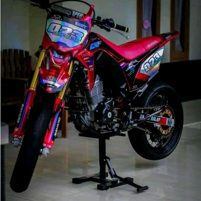 รูปลอก/สติ๊กเกอร์ CRF 150L/KLX BF, DTracker, VIAR 150CC fullbody hologram Design ฟรีขอ