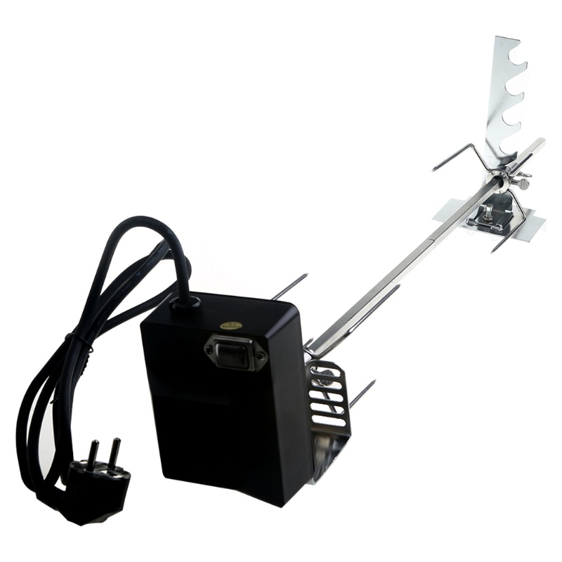 Con Universal อัตโนมัติย่าง Rotisserie ชุด 4W มอเตอร์ไฟฟ้า BBQ Bracket Spit Rod ผู้ถือส้อม Fixing สกรูบาร์ ราคา ถูกที่สุด ดีลบีเคเค แกลเลอรีภาพที่ 8