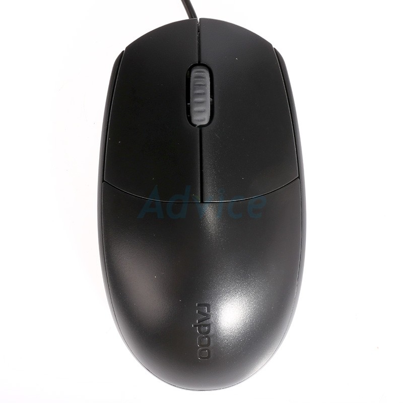 USB Optical Mouse RAPOO (N100) Black