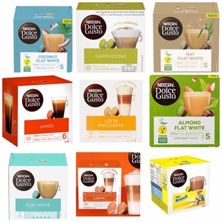 NESCAFE Dolce Gusto แคปซูลกาแฟ มี 16 รสชาติให้คุณได้เลือก   exp.31/12/23