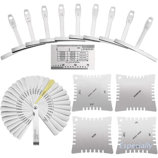 ESP Guitar Luthier Tools Understring Radius Gauge String Action Ruler Gauge 32 Blade