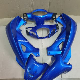 อะไหล่รถมอเตอร์ไซต์ รุ่น Wave125s กรอบครึ่งคันหน้า กุญแจกลม [มี 9สีให้เลือก]