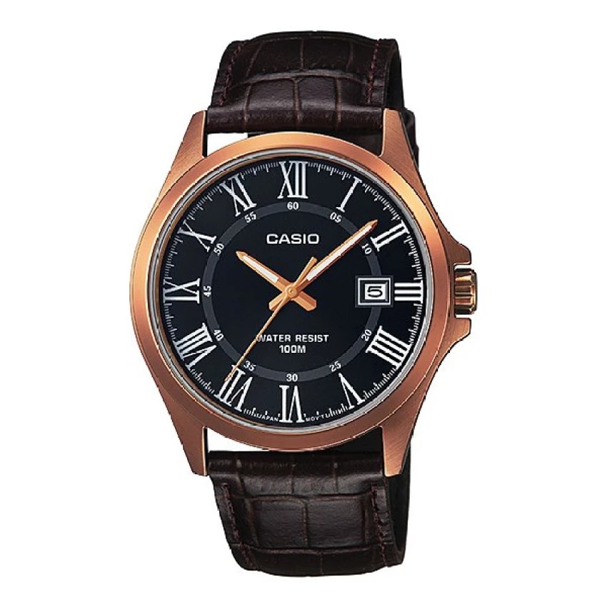 Casio Standard นาฬิกาข้อมือ Gent quartz รุ่น MTP-1376RL-1B