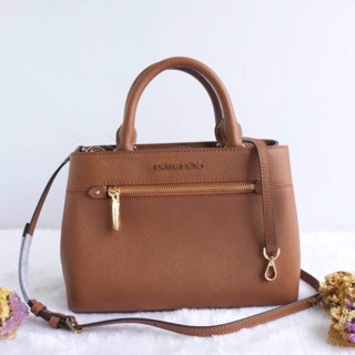 Michael kors Hailee xs satchel ทรงสวยเรียบหรูดูดีที่สุด! มีสีน้ำตาลกับสีดำจ้า