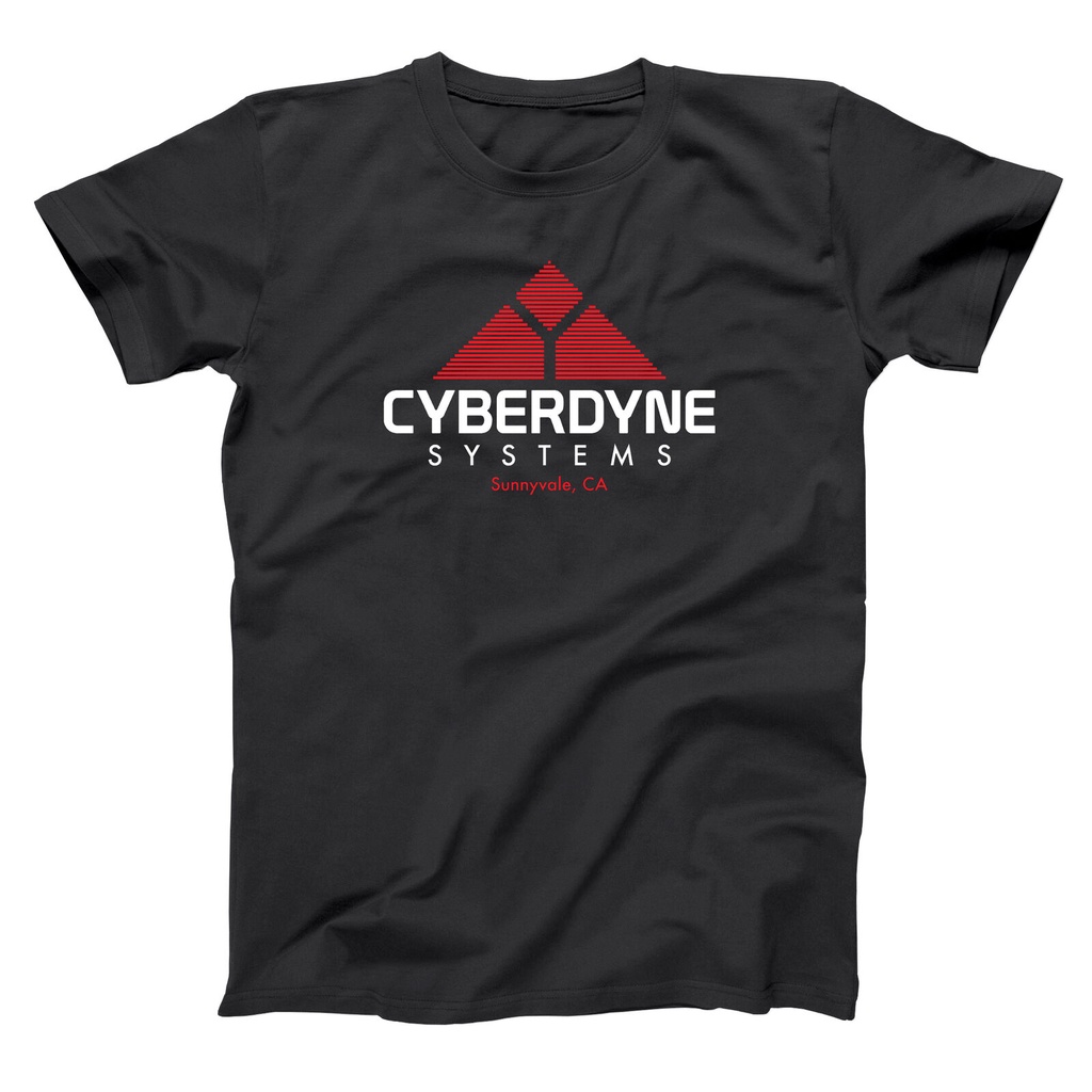 ฤดูร้อน Cyberdyne ระบบ Sunnyvale Terminator Skynet Outwear พิมพ์ Unseix แฟชั่น Teetops