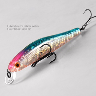 เหยื่อปลอมเหยื่อปลา Fishing LureCrankbait Artificial Hard Bait Fishing Tackle Plastic Fish Wobbler Fishing Baits