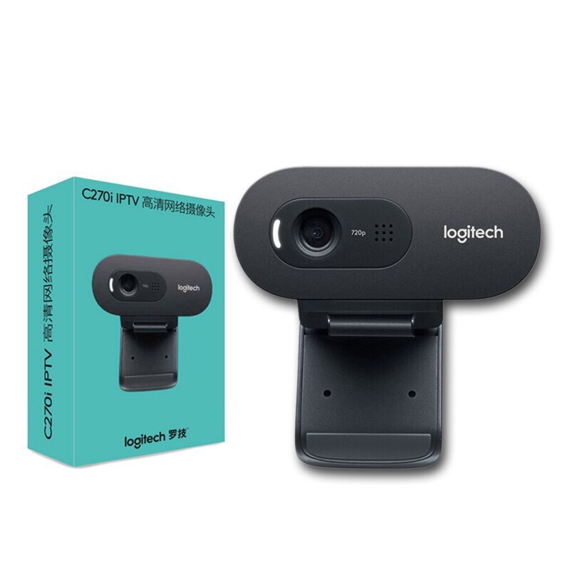 กล้องเว็บแคม Logitech ของแท้ C270i IPTV HD Video 720P Webcam Built-in Micphone USB​2.0​