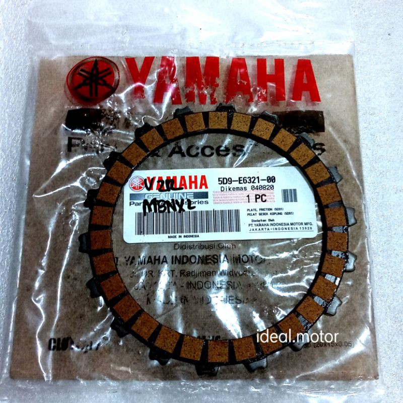 Original Yamaha Vega ZR Jupiter Z 115 แผ่นคลัทช์ 5D9 E6321 00