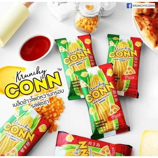 Krunchy conn ข้าวโพดอบกรอบ แบบเต็มเมล็ด 3รสชาติ ซอง15กรัม