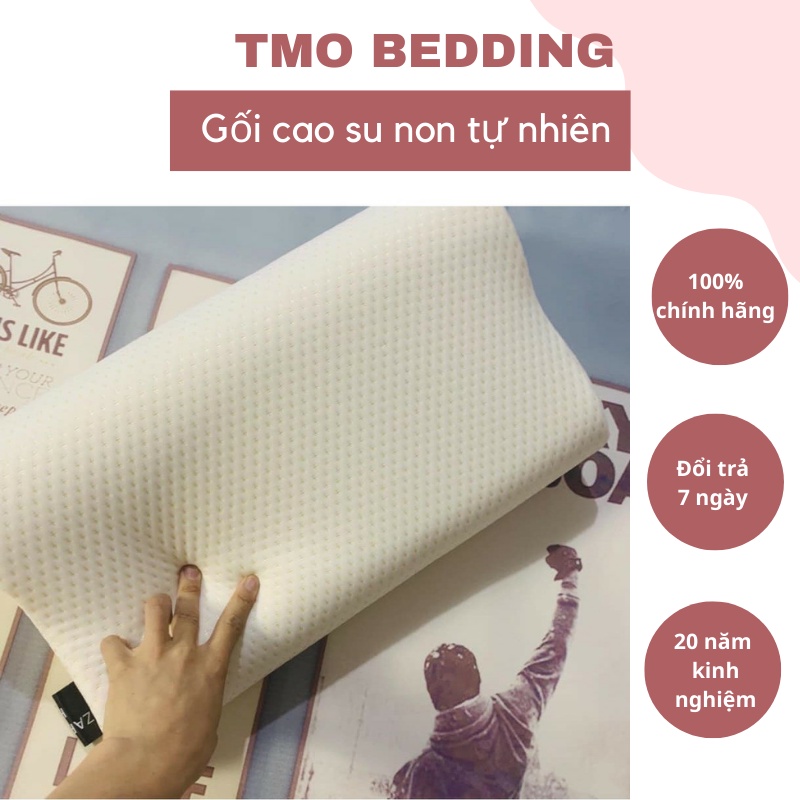 TMO เครื่องนอน หมอนยางพาราป้องกันการนอนกรนหมอนเมมโมรี่โฟมคุณภาพสูงเพื่อป้องกันคอและไหล่