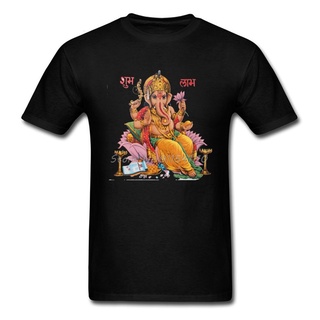 [COD]เสื้อยืดคอกลม ผ้าฝ้าย พิมพ์ลายพระพิฆเนศ Shiva Ganesha สีขาว สําหรับผู้ชาย และผู้ใหญ่