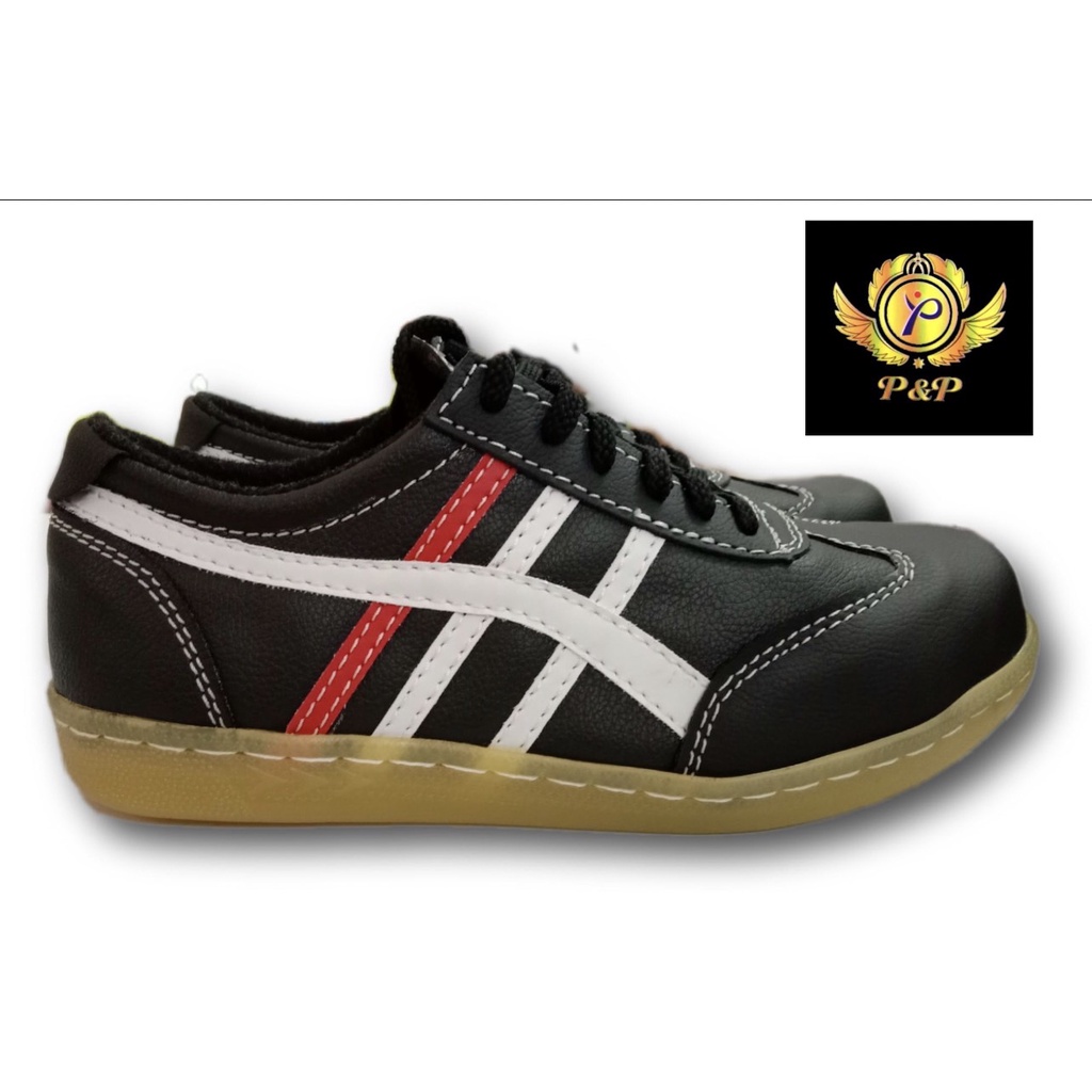 รองเท้าเซฟตี้หัวเหล็กทรงแฟชั่น สีดำ รุ่น P-01  พื้นกันลื่น ทรงผ้าใบ - รูปที่ 2