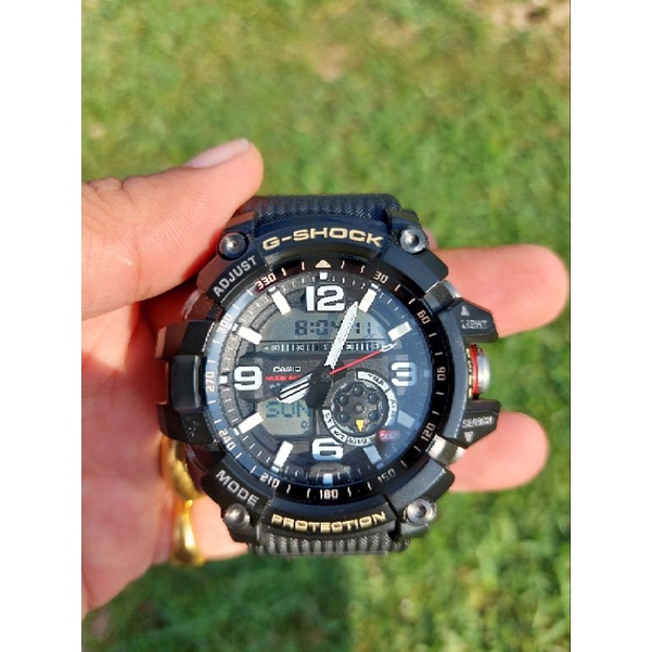 นาฬิกา Casio G-shock รุ่น GG-1000 MUDMASTER สีดำ ของแท้ มือสอง หน้าจอใส กรอบสายสวย สภาพโดยรวมสวยและใหม่มาก
