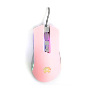 OKER mouse G21 Ergonomic Gaming Galaxy Pink รุ่น G21 เม้าส์สำหรับเล่นเกมส์