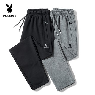 Playboy Mens Autumn New Trend Middle-aged and Elderly Sports Pants