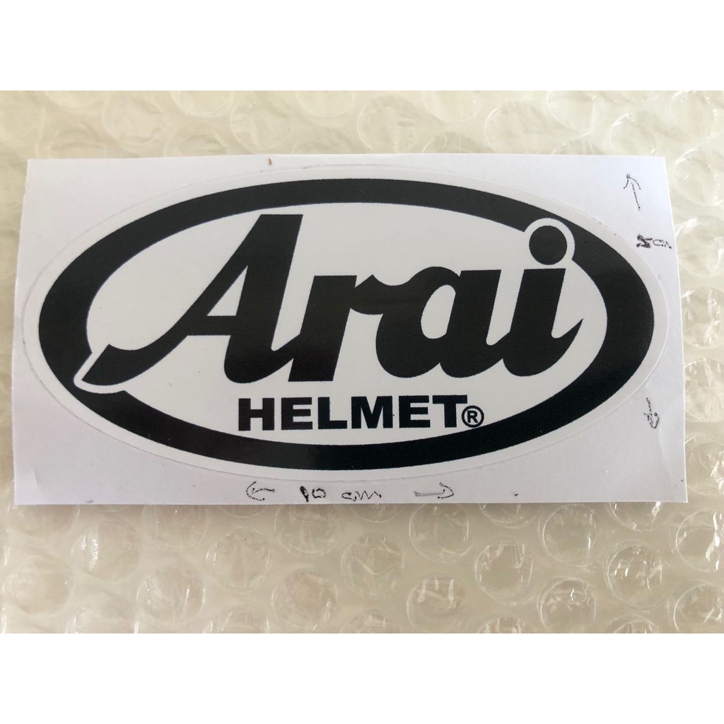 สติ๊กเกอร์ ARAI (4 ชิ้น)