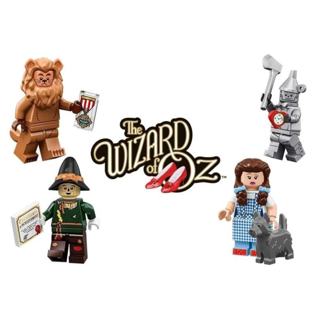Lego 71023 Minifigure เซท Wizard of Oz 4ตัว ของแท้ ของใหม่ในซอง เลโก้แท้ พร้อมจัดส่ง
