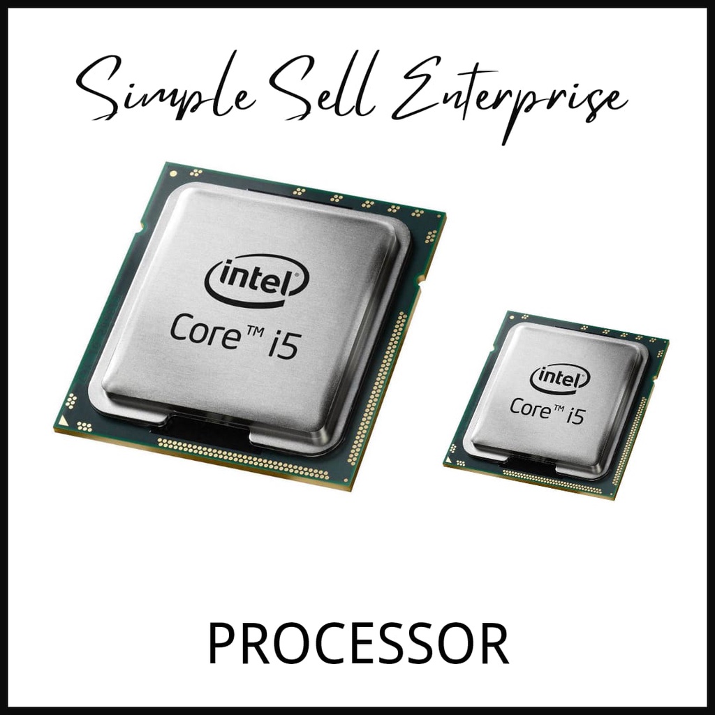 หน่วยประมวลผล Intel Core i5-650 i5-750 i5-2400 i5-3340 i5-3470 i5-4460 i5-4570 i5-4590 i5-4670 i7-2600 i7-3770k