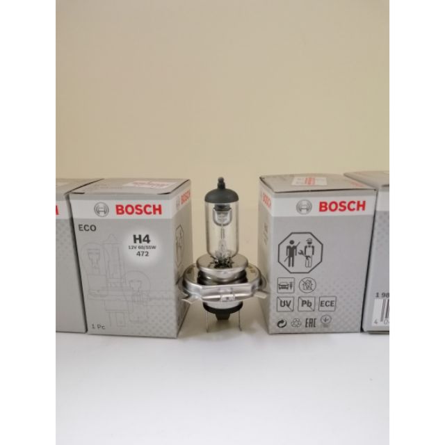 หลอดไฟ Bosch H4 12V 60/55W / Mentol H4
