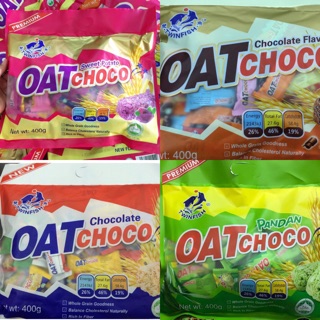 💥ยกลัง💥 OAT CHOCO 1 ลัง 24 ห่อ คละรสได้