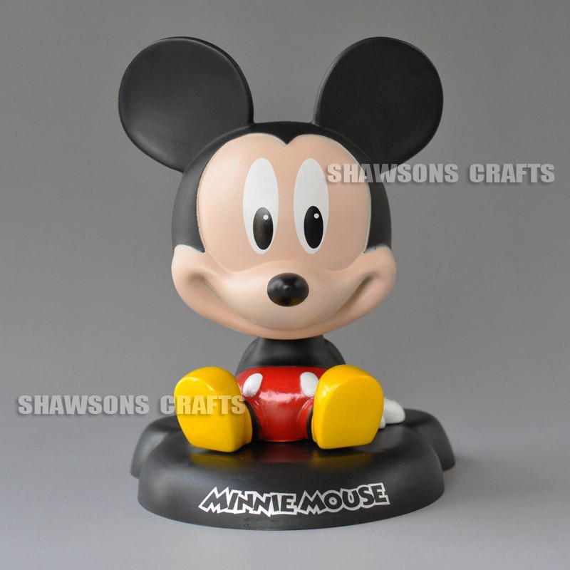 Mickey Mouse Toys Bobblehead Nodder Figure Shaking Head Doll Car /& Home Decor