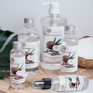 น้ำมันมะพร้าวธรรมชาติ สกัดเย็น 100% i nature extra virgin coconut oil .