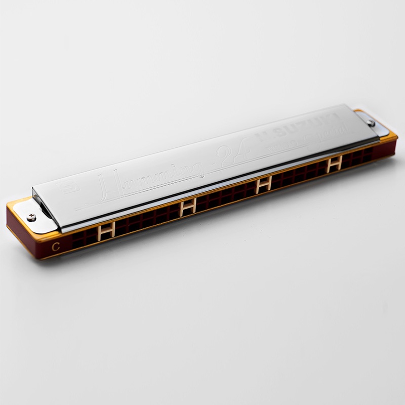 Suzuki Pipe Humming-C Harmonica - Unique Pipe Design Harmonica