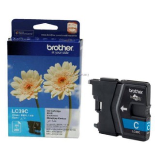 ตลับหมึกอิงค์เจ็ท สีฟ้า Brother LC-39C