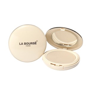 La Bourse Whitening Powder Cake UV ProtectionWith Ginseng Extract + Vitamin C &amp; Eลาบูส ไวท์เทนนิ่งยูวี เพาวเดอร์เค้ก