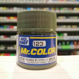 สี Mr.COLOR no.123 MRL83 DARK GREEN