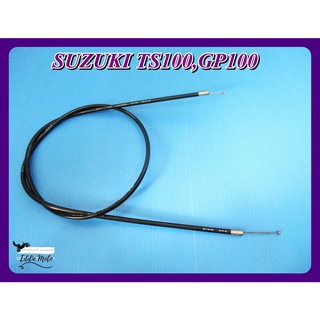 SUZUKI TS100  GP100 SHOCK CABLE (98 cm.) "GRADE A" // สายโช๊ค - SUZUKI TS100,GP100  (ยาว 98 ซม.)