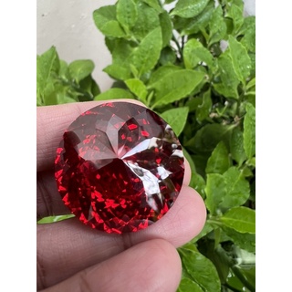 Cubic Orange Diamond 30mm 1.50 inch 1 pcs
