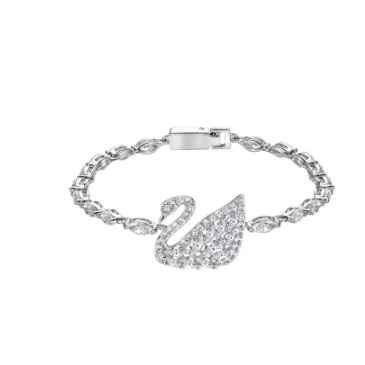 T-Jewelry SWAN LAKE Swan สร้อยข้อมือผู้หญิงกําไลข้อมือทองคําขาวเครื่องประดับ