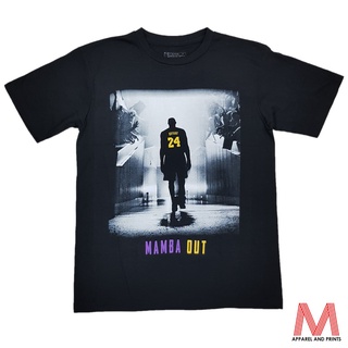 เป๊ะ แมมบ้า เอาท์ โคบี้ ไบรอันท์ ลอสแองเจลิส เลเกอร์ส #24 เสื้อยืดเอ็นบีเอ สําหรับผู้ชาย/เสื้อย Mi&gt;