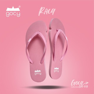 Gocy รุ่น Racy Pink รองเท้าแตะยางธรรมชาติ