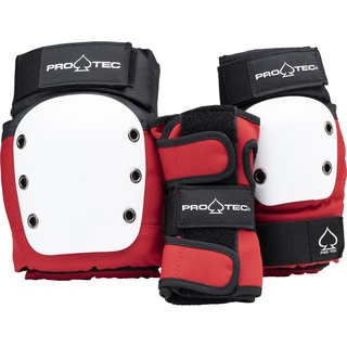 ชุดสนับ ProTec - Street  KneeElbow Pad Set Red White Black size L