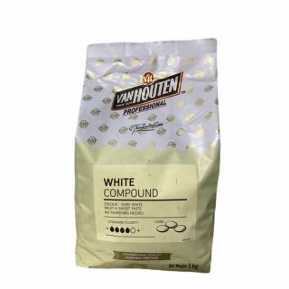 Vanhouten white compound ไวท์ช็อกโกแลต 1 กิโลกรัม