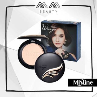 แป้งพัฟ Mistine wings extra cover super powder มิสทีน วิงส์ เอ็กซ์ต้า คัฟเวอร์ ซุปเปอร์ เพาเดอร์