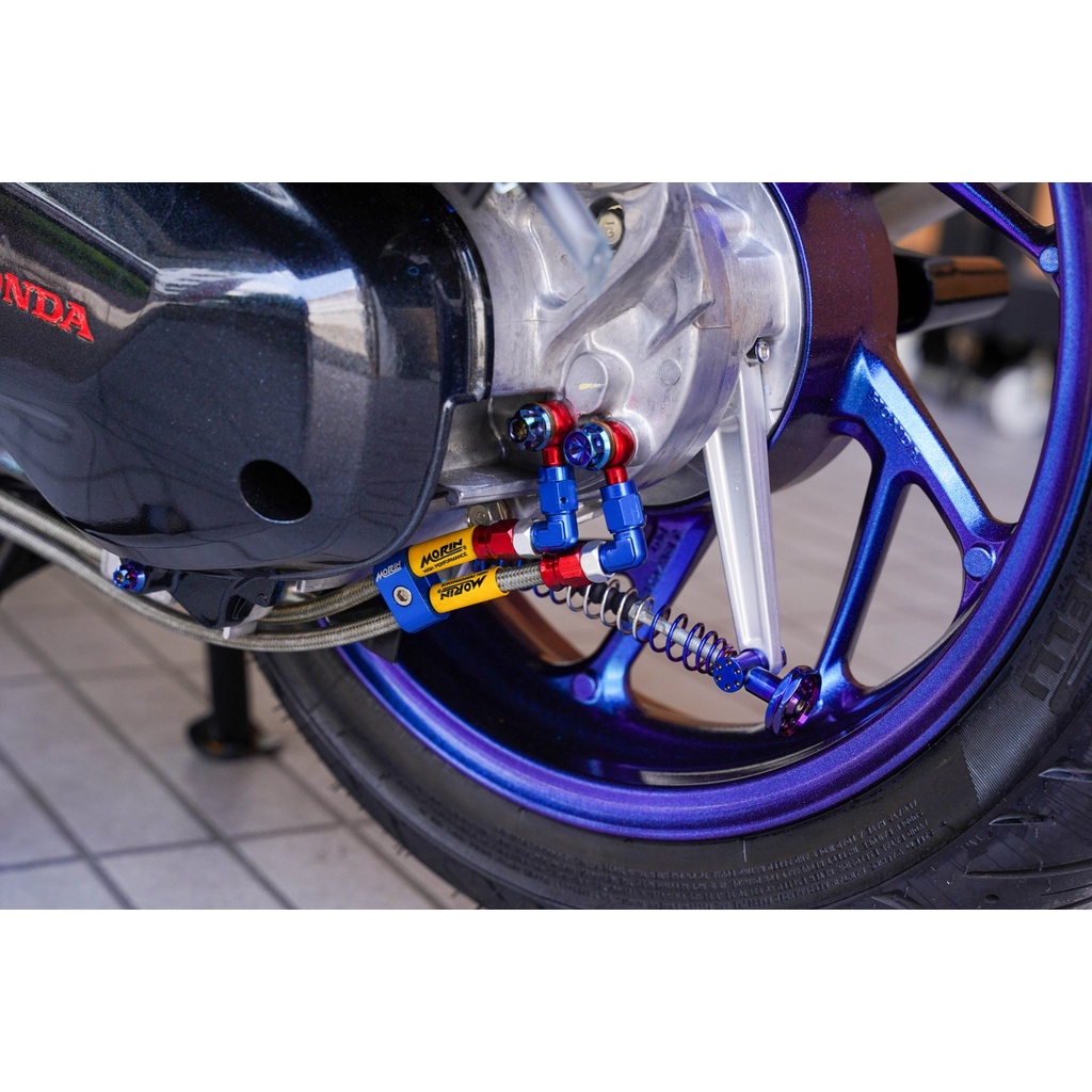 MORIN ชุดสายระบายเฟืองท้าย Pcx160/Click160/ADV160/ Giorno-สายสั้น