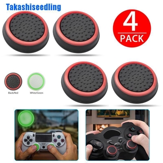 Takashiseedling อุปกรณ์เสริมปุ่มกดหัวแม่มือจอยสติ๊ก 4 ชิ้นสําหรับ Ps 3 Ps 4 Xbox