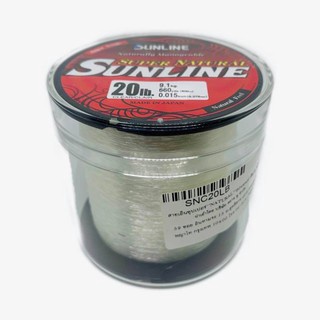 สายเอ็นตกปลา SUNLINE รุ่น Super Natural (สีขาว) ยาว 600 เมตร Monofilament Fishing Line