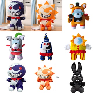 ตุ๊กตา FNAF Five Nights At Freddys Sundrop and moondrop ขนาด 35 ซม. ของเล่นสําหรับเด็ก ตกแต่งบ้าน