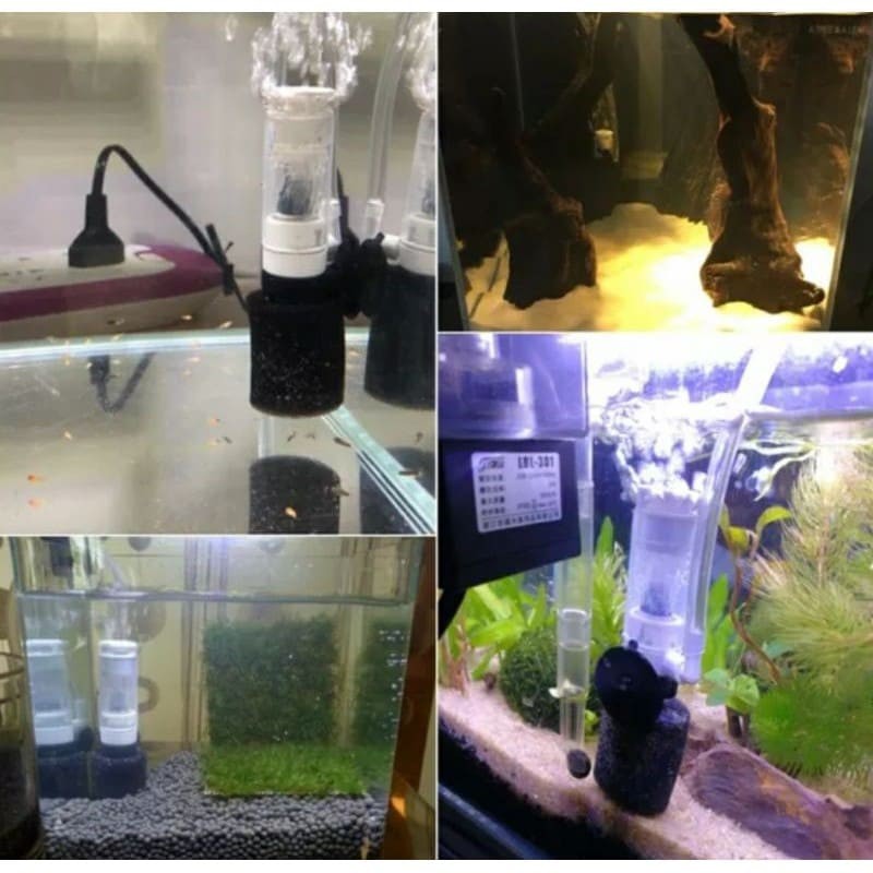 Marine Blue Mini Filter Aquarium [สําหรับ More สินค้าโปรดติดตามร้านเรา]