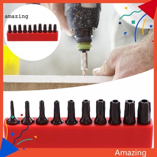 [AM] Sturdy Torx Screwdriver Bits Practical 1/4 inch Screwdriver Bits Stable Torque for Electric Screwdrivers