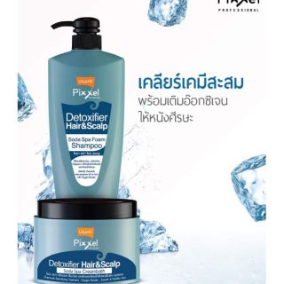 PIXXEL Detoxifier Hair &amp; Scalp shampoo and treatment