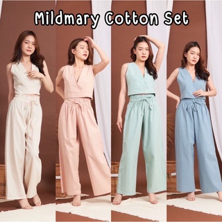 ลดเลิกขาย 8.8 🔥 เซตขายาว ผ้าคอตตอน ไม่บางค่า 💗 สวยมาก 🥰