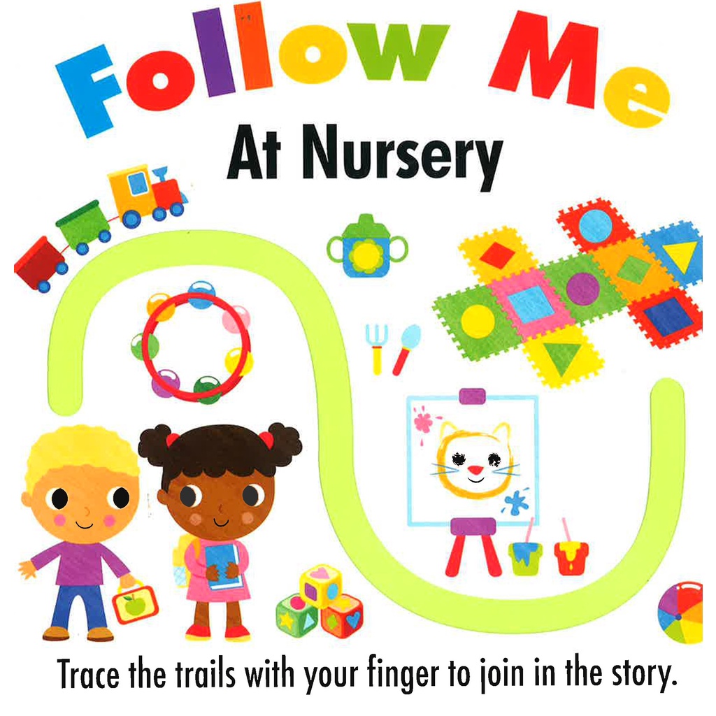 BBW หนังสือ Follow Me Boards: Follow Me: At Nursery ISBN: 9781789059250