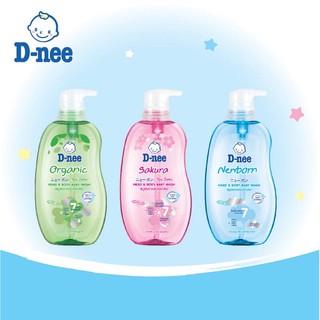 D-nee ดีนี่ เฮดแอนด์บอดี้ เบบี้วอช ครีมอาบน้ำ 380 ml. ( มีตัวเลือกกลิ่น )