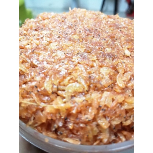 กะปิอย่างดี กุ้งล้วน100% กะปิใต้ กะปิหวาน กุ้งเป็นตัวๆ หอม อร่อย ขนาด 450-500กรัม(เต็มกระปุก)